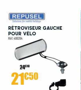 repusel rétroviseur gauche pour vélo