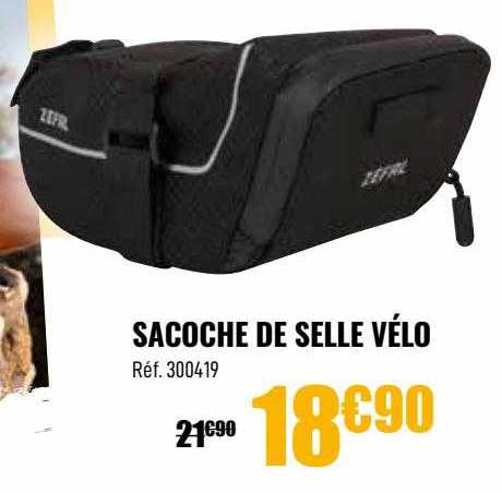 sacoche de selle vélo
