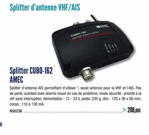splitter cubo-162 amec