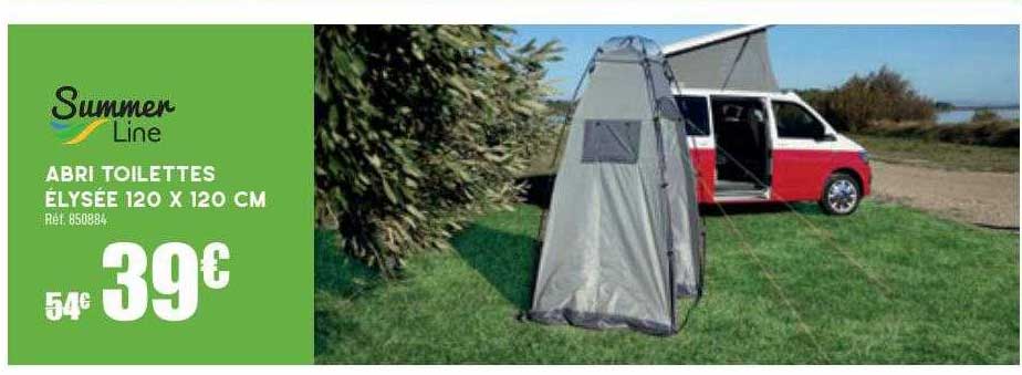 Summer Line Abri Toilettes Elysée