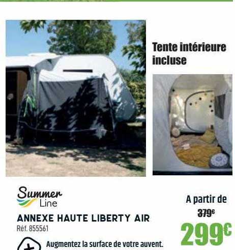Summer Line Annexe Haute Liberty Air