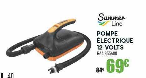 summer line pompe électrique 12 volts