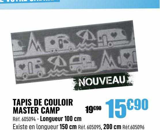 tapis de couloir master camp