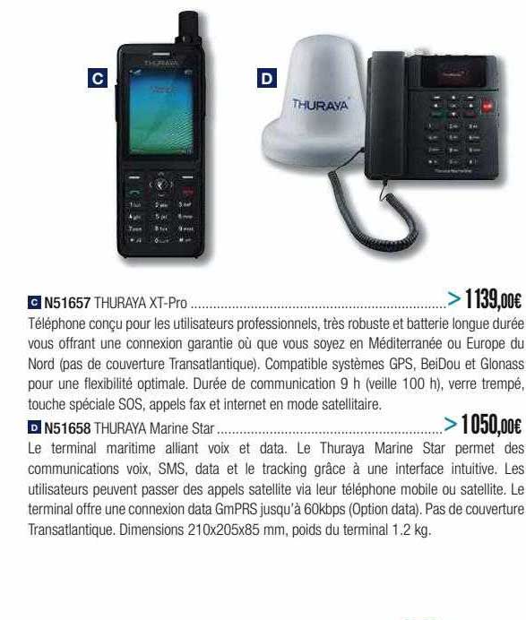 Thuraya Xt-pro Ou Marine Star