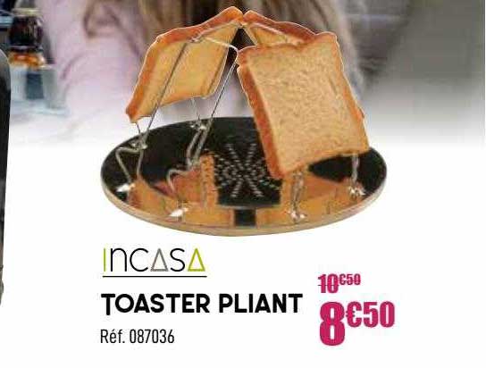 toaster pliant incasa