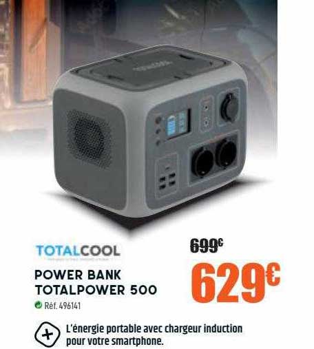 total cool power bank totalpower 500
