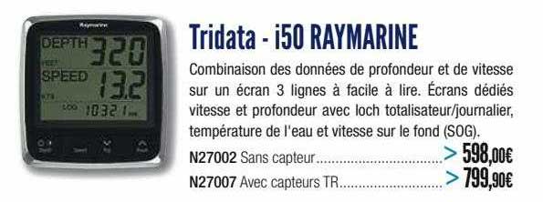 tridata - i50 raymarine