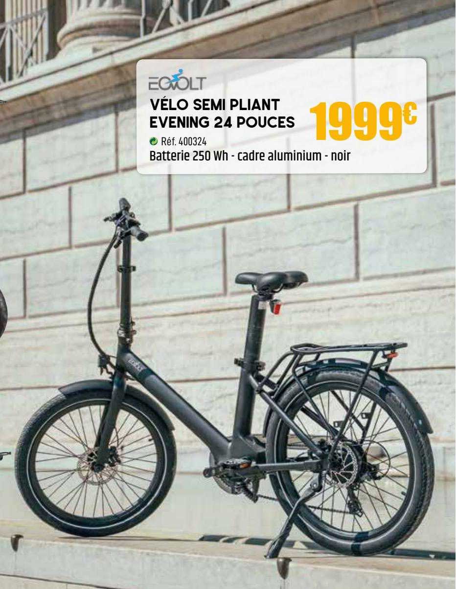 Vélo Semi Pliant Evening 24 Pouces