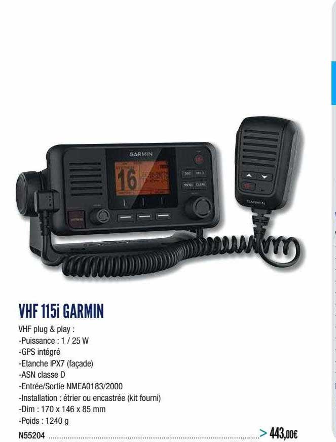 vhf 115i garmin