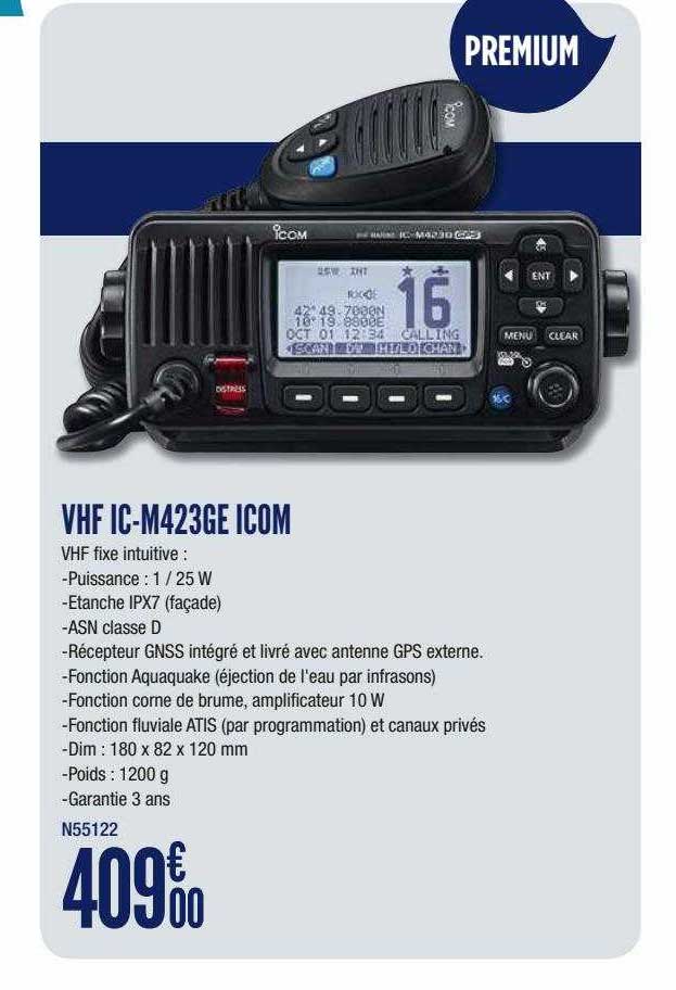 vhf ic-m423ge icom