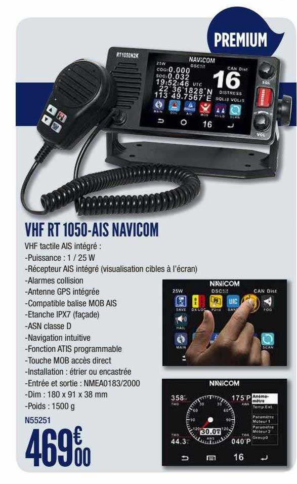 vhf rt 1050-ais navicom
