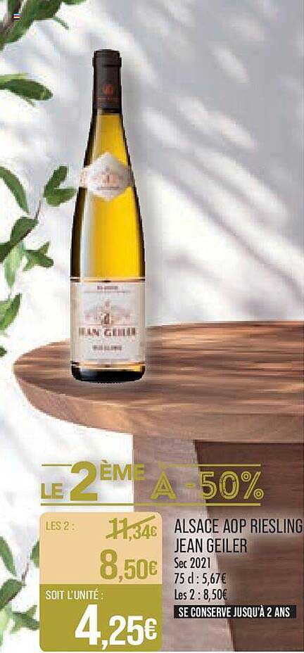 alsace aop riesling jean geiler