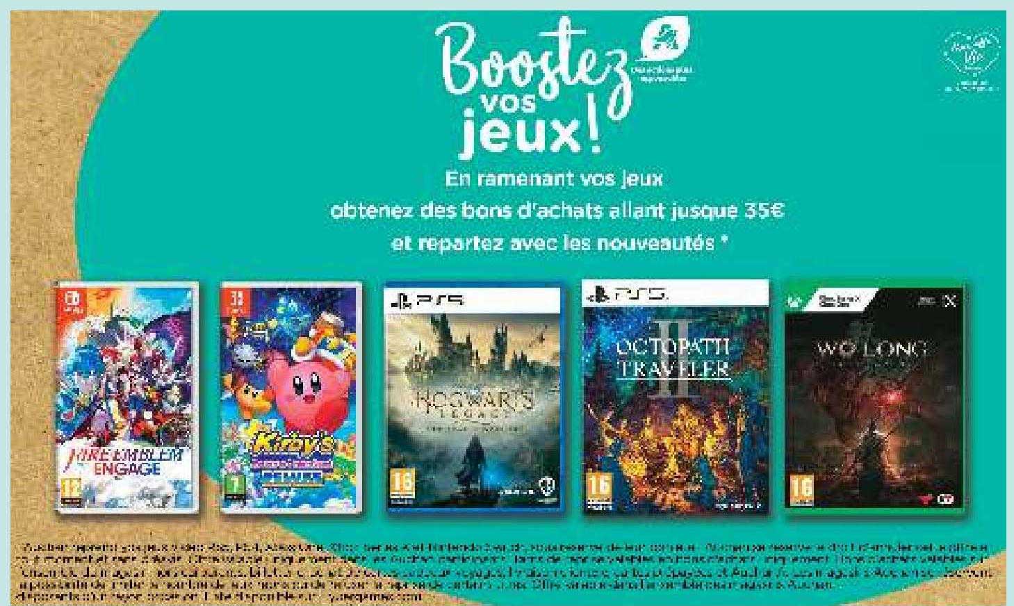 boostez vos jeux !