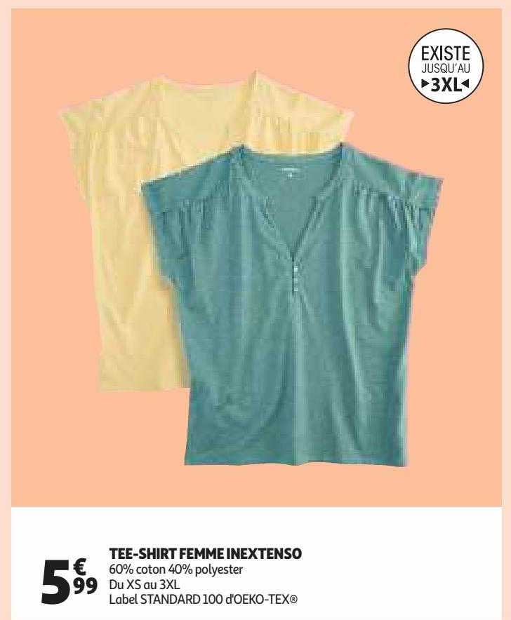 tee-shirt femme inextenso