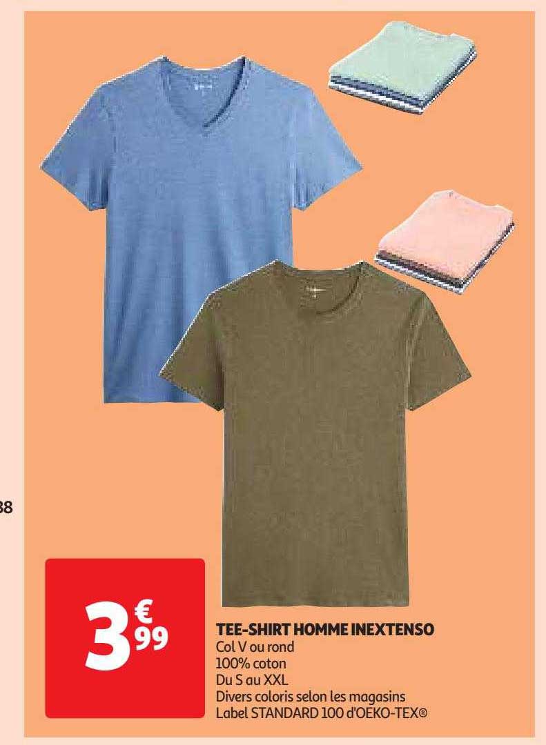 tee-shirt homme inextenso