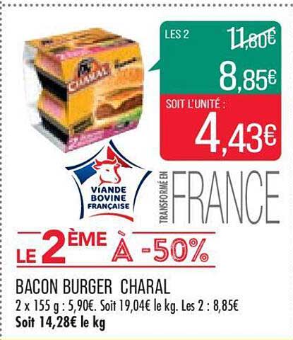 Bacon Burger Charal