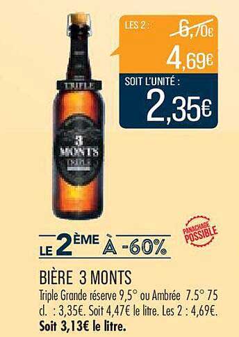 bière 3 monts