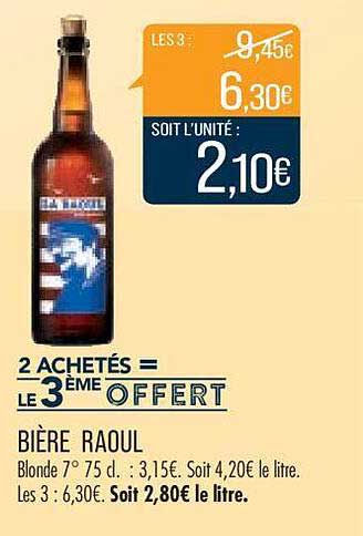 bière raoul