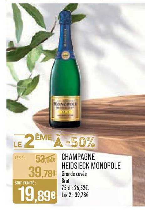 Champagne Heidsieck Monopole