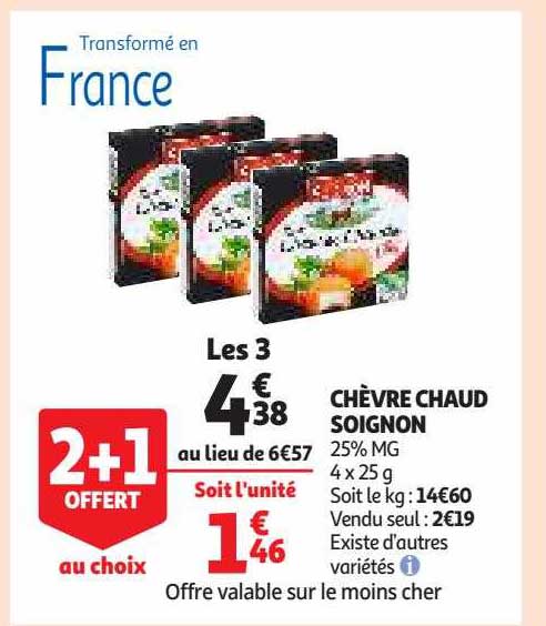 Chèvre Chaud Soignon