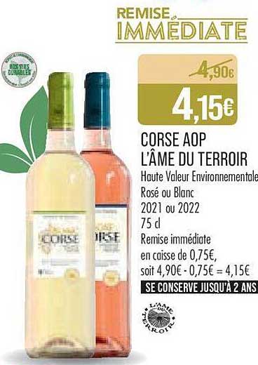 Corse Aop L'âme Du Terroir