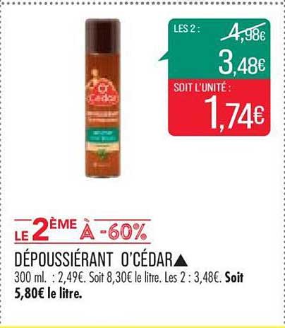 dépoussiérant o'cédar