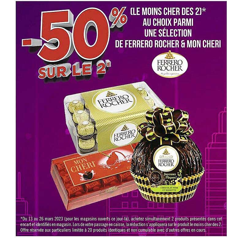 ferrero rocher & mon chéri