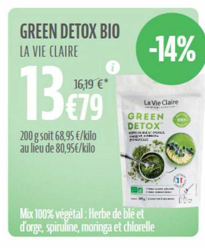 Green Detox Bio La Vie Claire