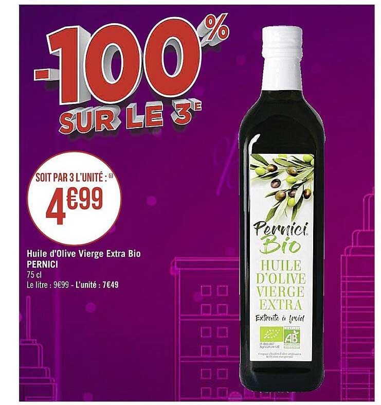 huile d'olive vierge extra bio pernici