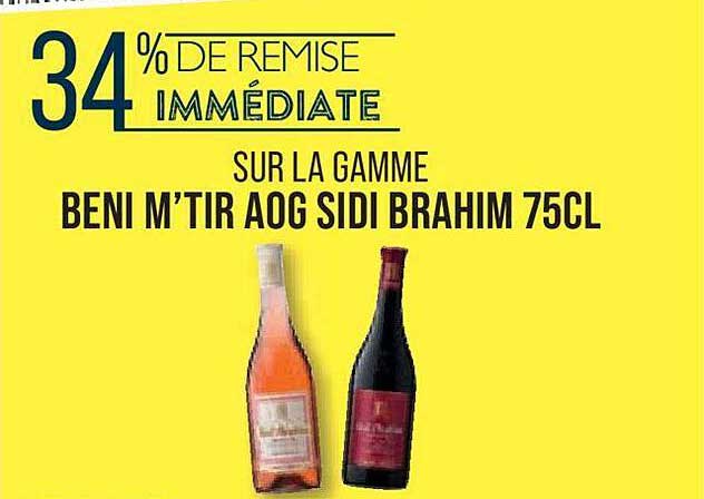 La Gamme Beni M'tir Aog Sidi Brahim 75cl