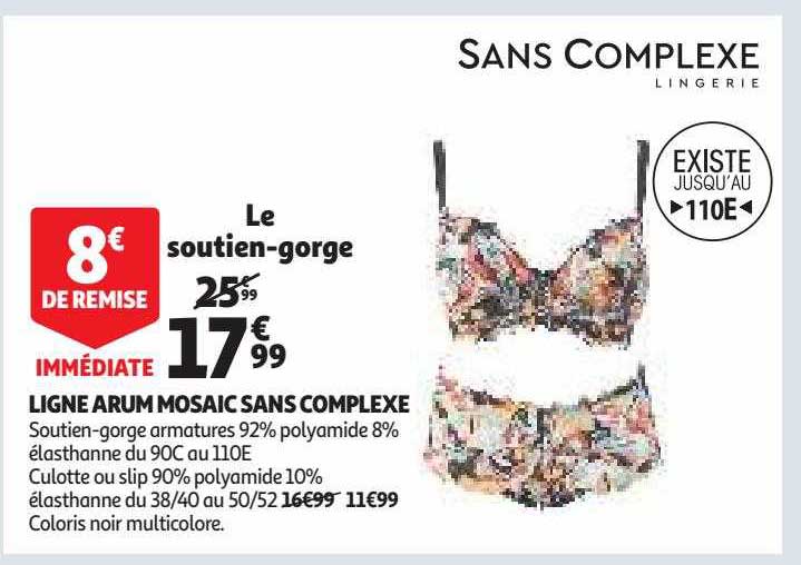 ligne arum mosaic sans complexe