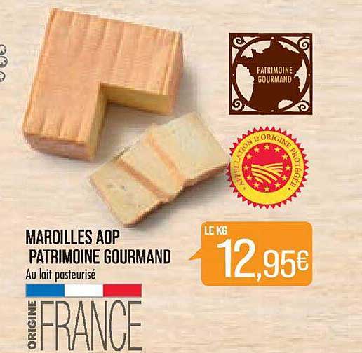 Maroilles Aop Patrimoine Gourmand