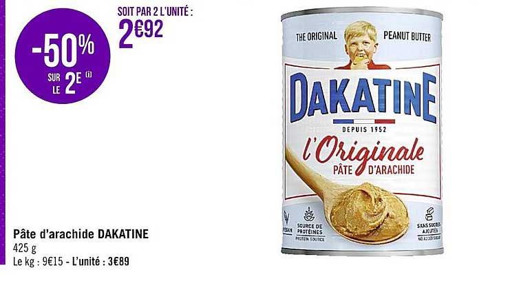 Pâte D'arachide Dakatine