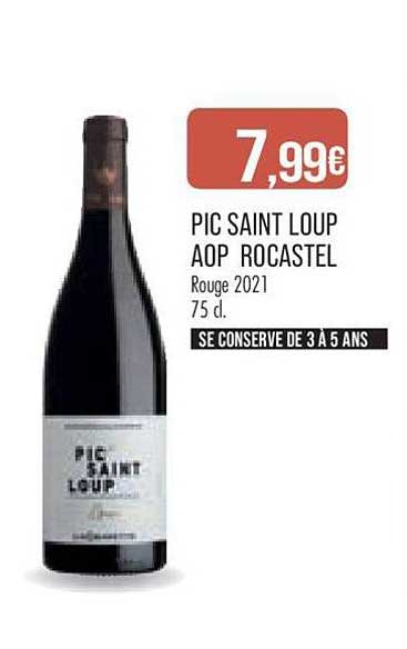 pic saint loup aop rocastel