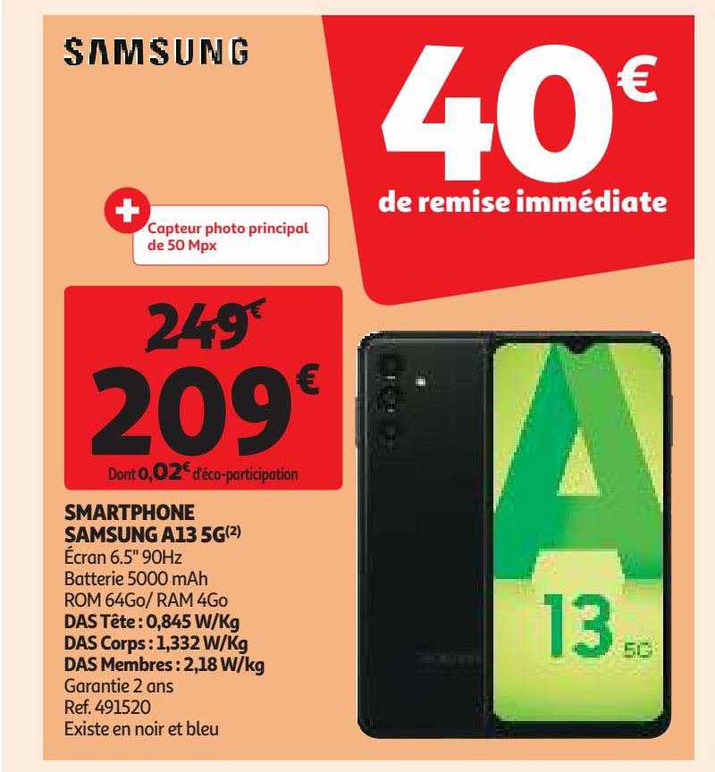 smartphone samsung A13 5g