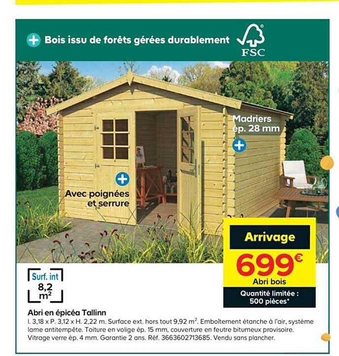 abri en épicéa tallinn