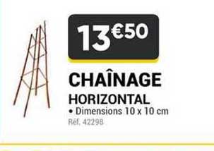 chaînage horizontal