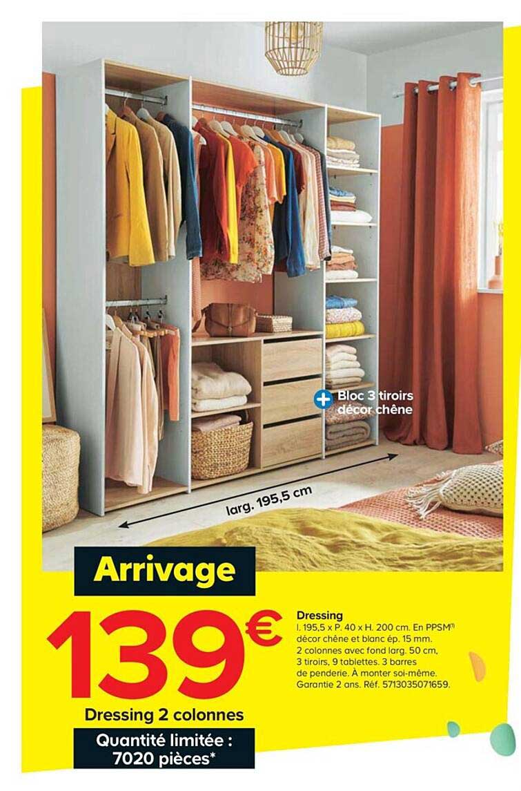 dressing 2 colonnes