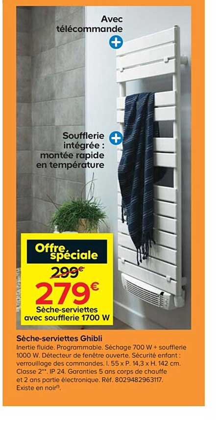 sèche-serviettes ghibli