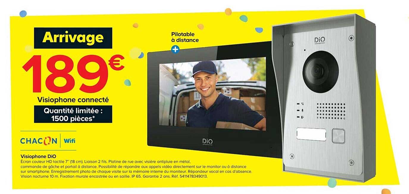 visiophone dio chacon