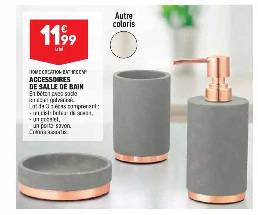 Accessoires De Salle De Bain Home Creation Bathroom