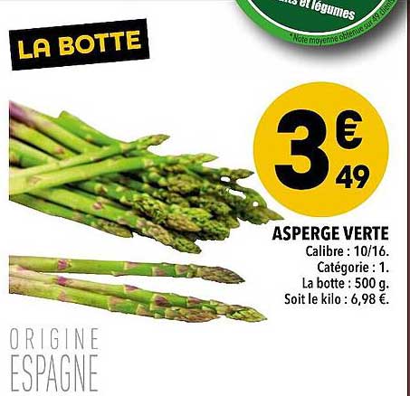 asperge verte