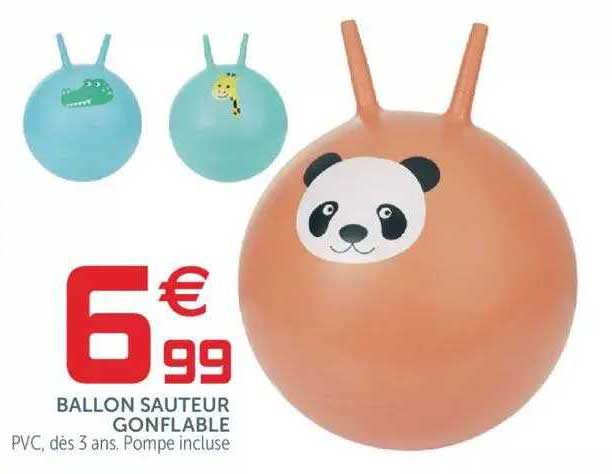ballon sauteur gonflable