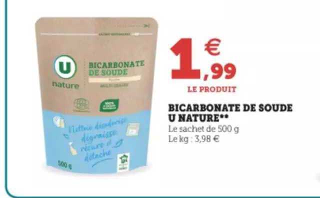 Bicarbonate De Soude U Nature