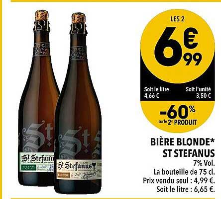 bière blonde st stefanus