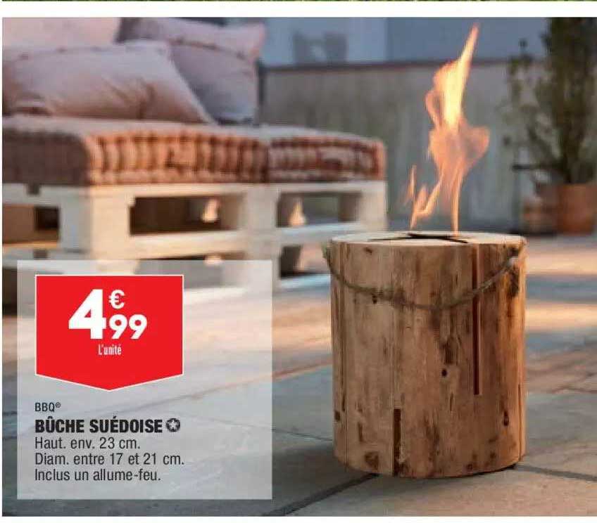 Bûche Suédoise Bbq