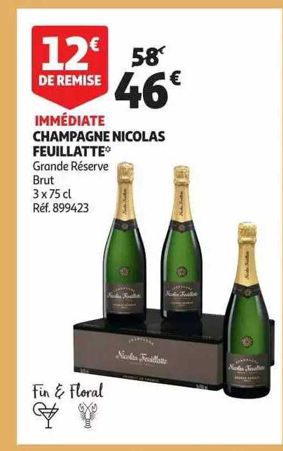 champagne nicolas feuillatte grande réserve