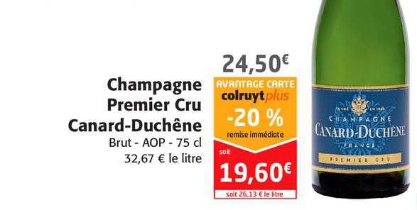 champagne premier cru canard-duchêne