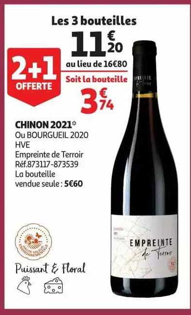 chinon 2021 our bourgueil 2020 hve empreinte de terroir