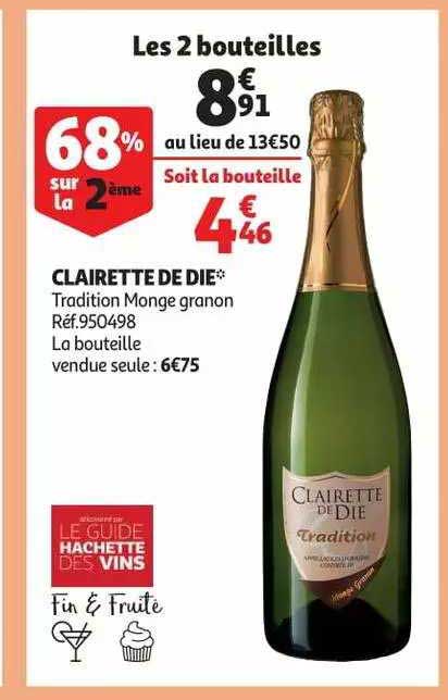 clairette de die tradition monge granon